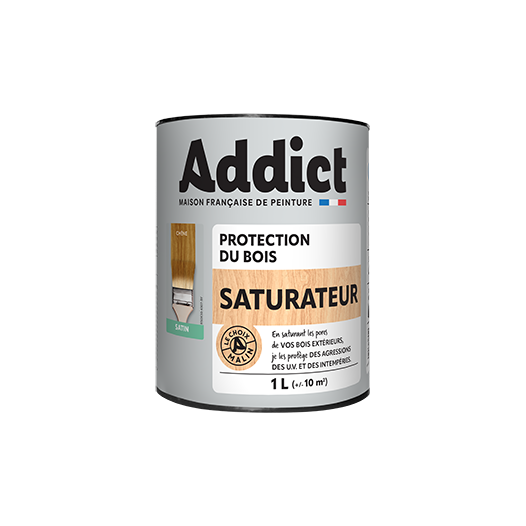 Saturateur Chêne 1L Protection Bois Extérieur - Addict
