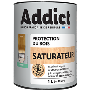 Saturateur Chêne 1L Protection Bois Extérieur - Addict