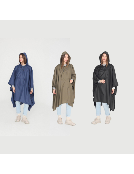 Poncho Pliable BISETTI Protection pluie ultra-compacte et colorée - BISETTI