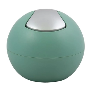 poubelle ã  bascule bowl matt 1 l vert - msv spirella ld