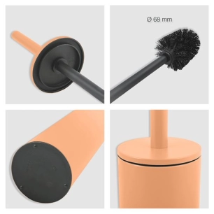 brosse wc avec support acier akira pãªche - msv spirella ld