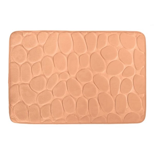 tapis de bain galet 50 x 80 cm pãªche - msv spirella ld