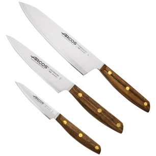 coffret 3 couteaux nordika - arcos hermanos sa
