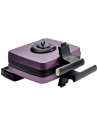 gaufrier toasty 1200w - th. rã©gl. - plaques fonte alu aa amov. lv - cool touch - violet - arb - frifri