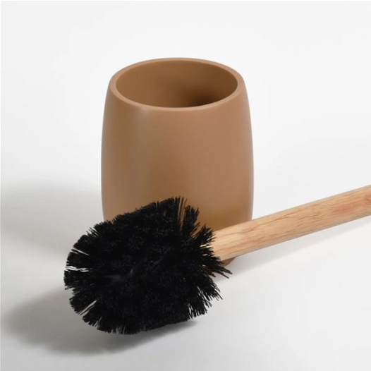 brosse wc avec support sven cappuccino - msv spirella ld