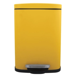 poubelle ã  pã©dale acier akira 5 l safran - msv spirella ld