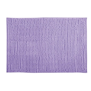 tapis de bain chenille 40 x 60 cm lavande - msv spirella ld