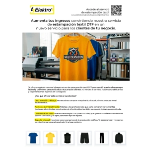 Brochure DTF Espagnol Guide complet impression DTF - EDM