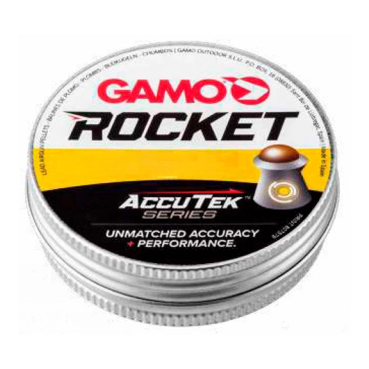 plombs rocket accutek, calibre 5,5 mm (.22), 0,94 g (14,50 gr), boîte de 100 unités