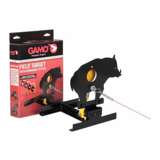 cible de sanglier à abattre avec 4 anneaux