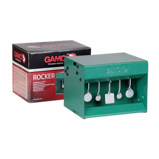 cible récupérateur basculante rocker, 5 pendules, 20 x 16 x 16 cm