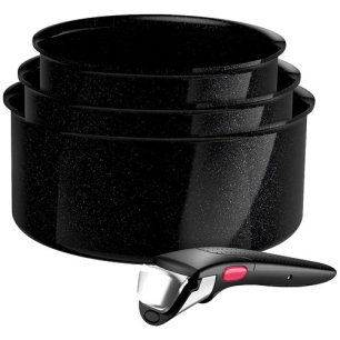 ingenio excellence ceramic set de 4 pces - gpe seb france tefal menage