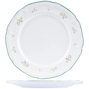 bouquet assiette plate d26,9cm - cosy et trendy billiet