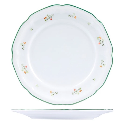 bouquet assiette dessert d20,7cm - cosy et trendy billiet