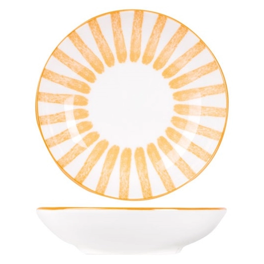 cabana coupelle d10,3xh2,3cm orange - cosy et trendy billiet