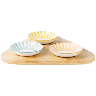 copa set apero 4pcs - plateau de service - cosy et trendy billiet