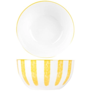 cabana bol d14,3xh7,2cm jaune - cosy et trendy billiet