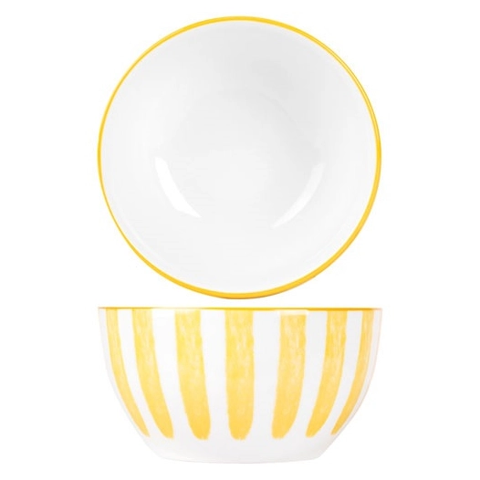 cabana bol d11,5xh6,1cm jaune - cosy et trendy billiet