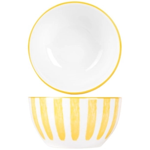 cabana bol d11,5xh6,1cm jaune - cosy et trendy billiet