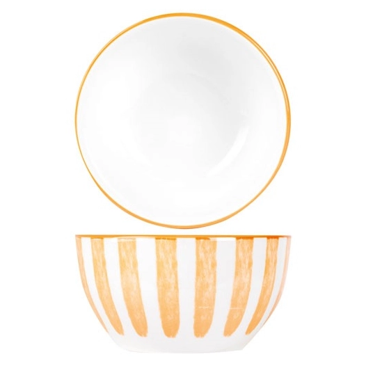 cabana bol d11,5xh6,1cm orange - cosy et trendy billiet