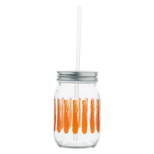 brisa mason jar 47cl orange - cosy et trendy billiet