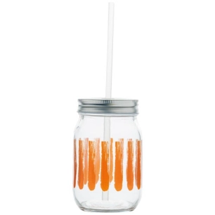 brisa mason jar 47cl orange - cosy et trendy billiet
