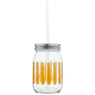 brisa mason jar 47cl jaune - cosy et trendy billiet