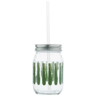 brisa mason jar 47cl vert - cosy et trendy billiet