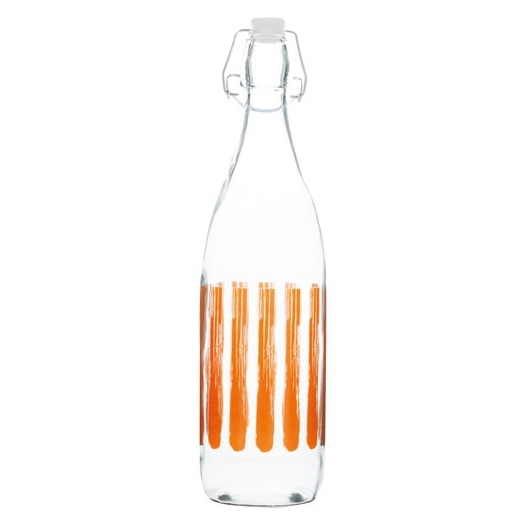 brisa bouteille a bouchon 1l orange - cosy et trendy billiet