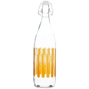 brisa bouteille a bouchon 1l jaune - cosy et trendy billiet