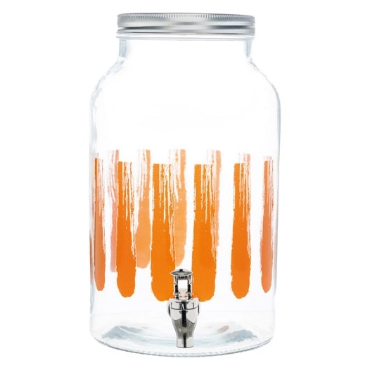 brisa distributeur de jus 6l orange - cosy et trendy billiet