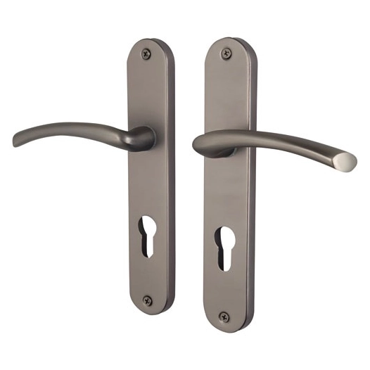 poignã©e de porte relief canon de fusil perã§age cylindre - asg france