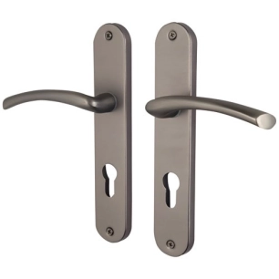 poignã©e de porte relief canon de fusil perã§age cylindre - asg france