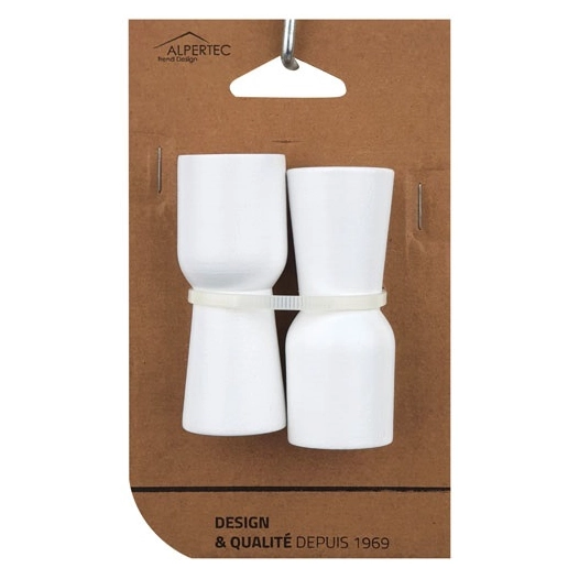 butã©es murales bois blanc fsc 70mm lot de 2 - asg france