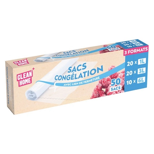 sac congã©lation tailles assorties x 50 sacs - sphere distribution