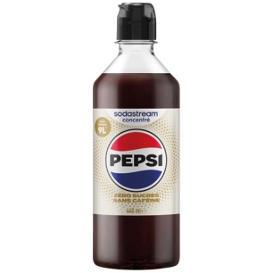 concentre pepsi zero cafeine zero sucres 440ml - sodastream france
