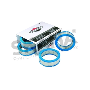 jeu de 4 filtres à air pour moteur briggs & stratton se monte sur les séries: 294440, 294442, 294446 - origine: 394018, 394018s