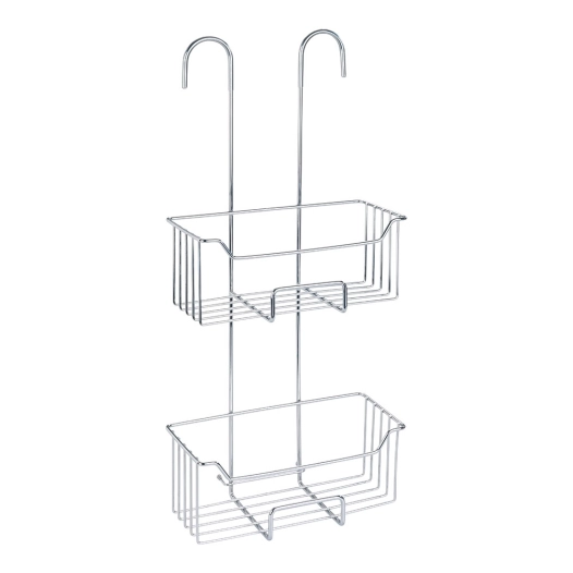 étagère de douche à 2 niveaux, modelo, 25 x 14 x 55 cm