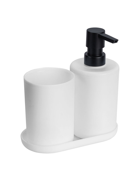 ensemble de salle de bain, fano, blanc, 3 pièces