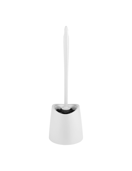 porte-brosse de toilette, blanc, ø12 x 38 cm