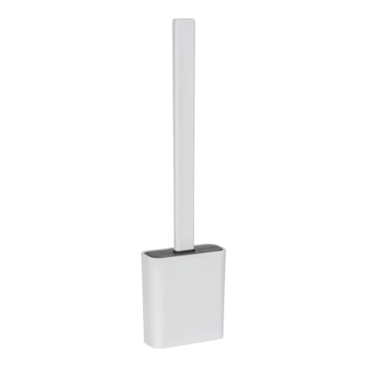 porte-brosse de toilette zalana, blanc, 9,8 x 4 x 35,5 cm