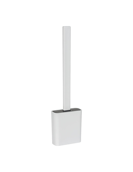 porte-brosse de toilette zalana, blanc, 9,8 x 4 x 35,5 cm