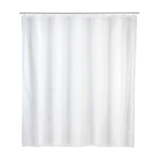 rideau de douche en peva, blanc, 120 x 200 cm