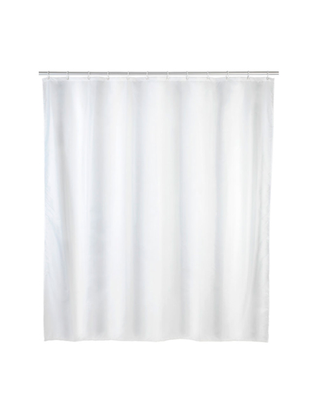 rideau de douche en peva, blanc, 120 x 200 cm