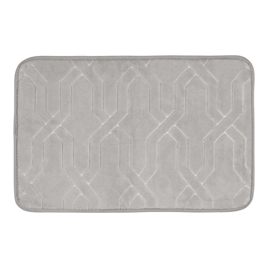 tapis de bain camiers, taupe, 60 x 40 cm