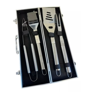 access bbq/plancha.valisette alu 4 acc. - little balance