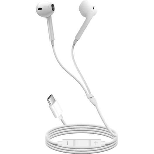 kit pieton semi intra auri blanc type c - akashi