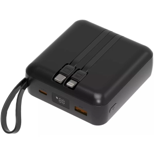 powerbank 10000mah + cables usc-a/c lith - akashi