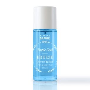 brume pour cheveux et corps, parfum cassis et poire, 100 ml