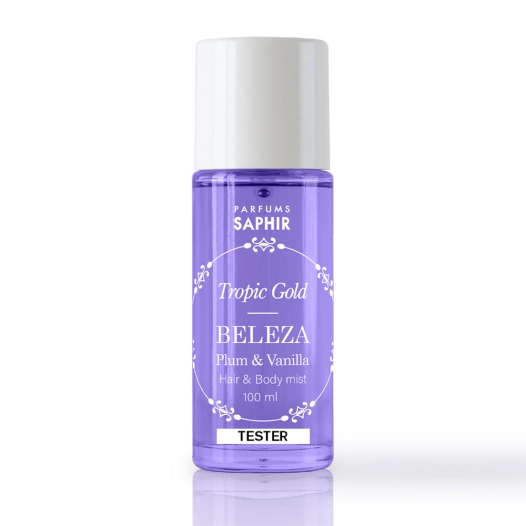 testeur hair&body mist, beleza, plum&vanilla, 100 ml